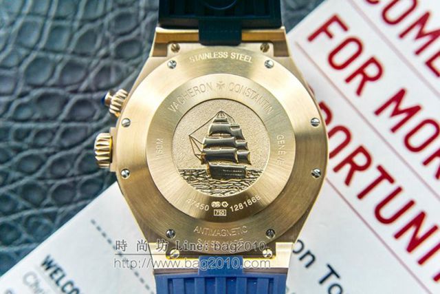 vacheron Constantin手錶 江詩丹頓縱橫四海多功能腕表 江詩丹頓高端機械男表  hds1123